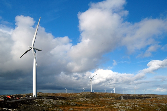 Bekymret for av nasjonal for vindkraft på land -