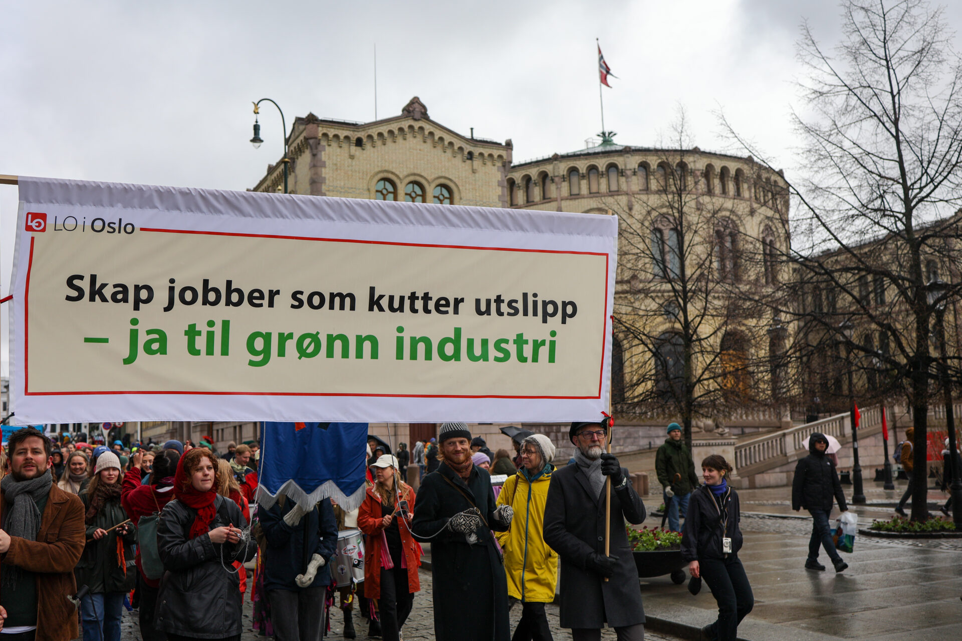 1.mai-tog foran Stortinget