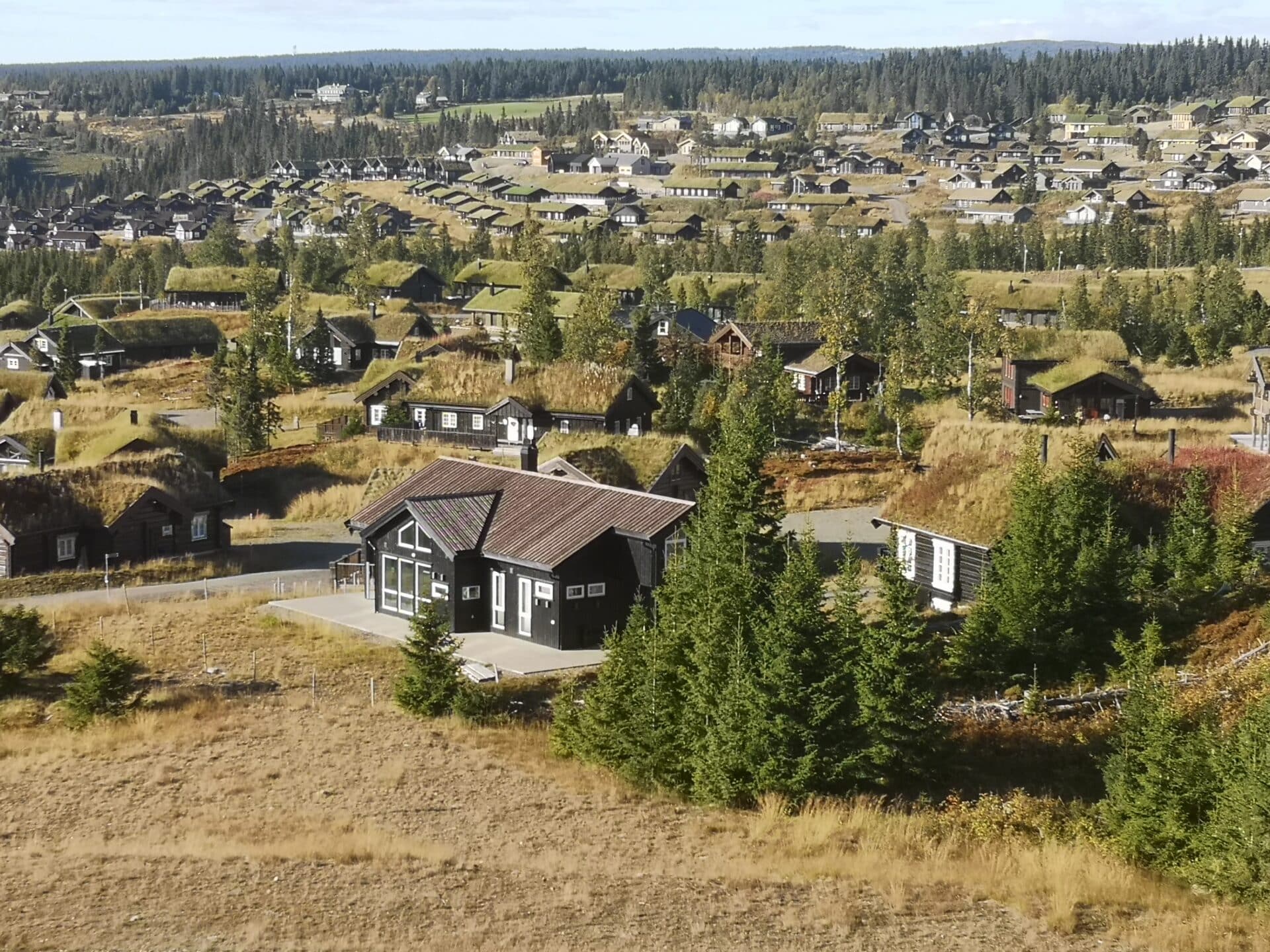 Hafjell, hytteby. Foto: Tor Bjarne Christensen