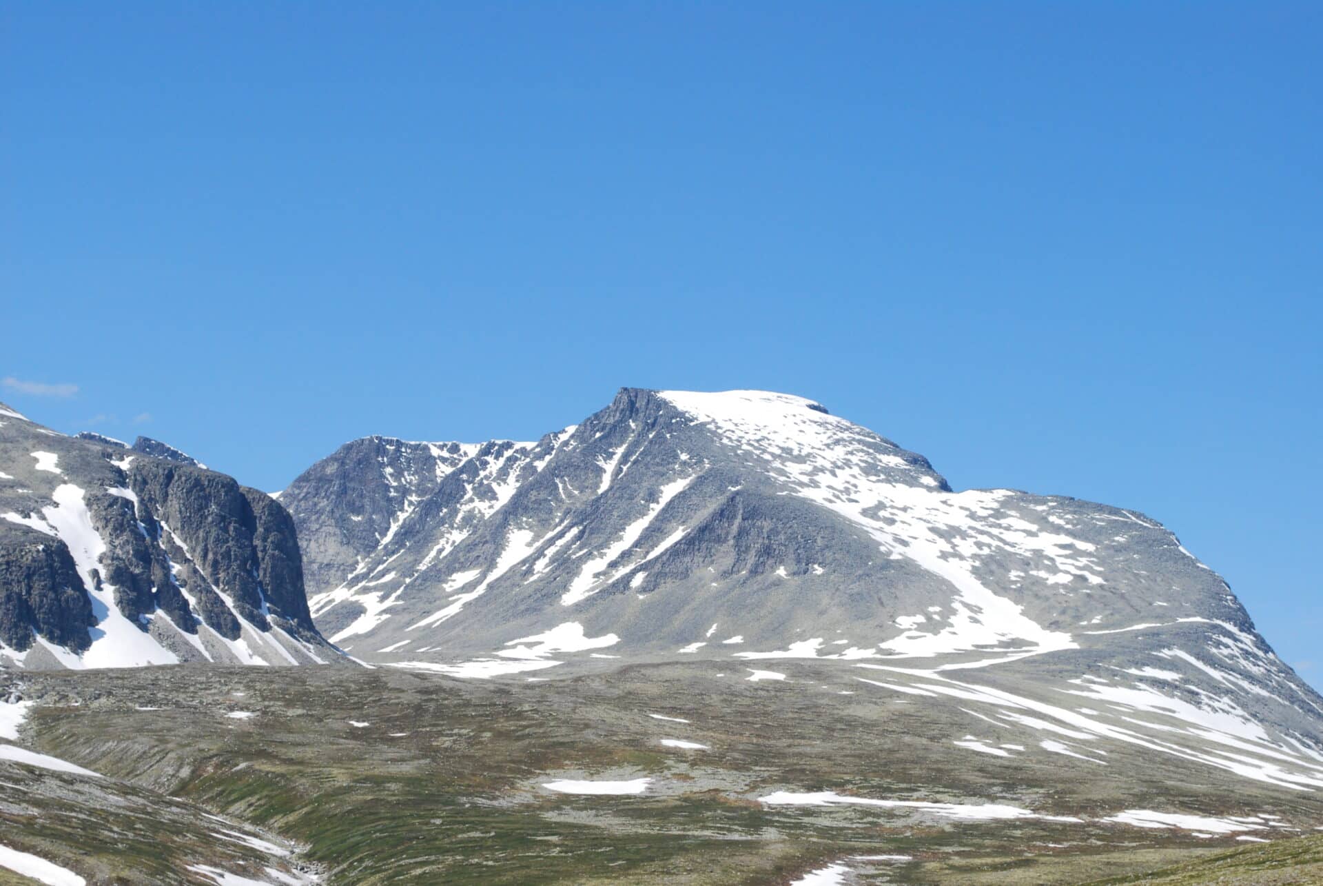 Rondeslottet i Rondane nasjonalpark, som ble opprettet i 1962.