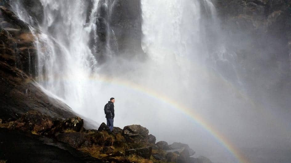 Skjervefossen, Granvinvassdraget, foto av Synnøve Kvamme