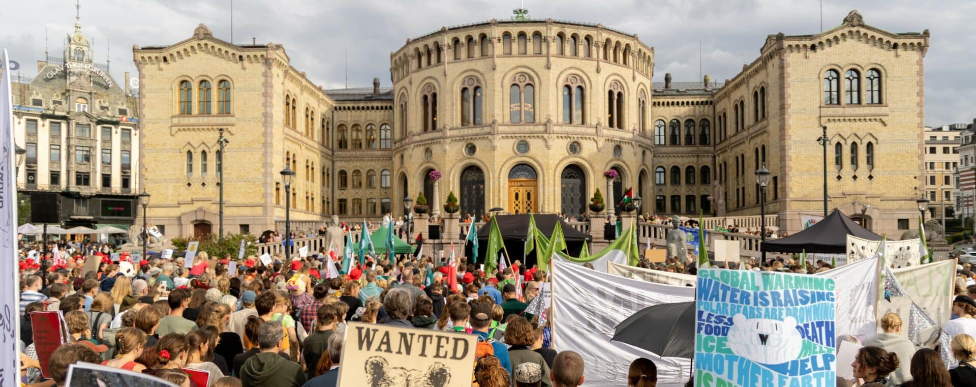 Markering 30. august - Stå opp for klima og miljø i stortingsvalget