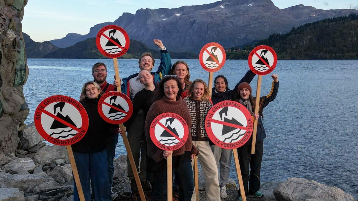 Jubel-bilde fra Førdefjorden