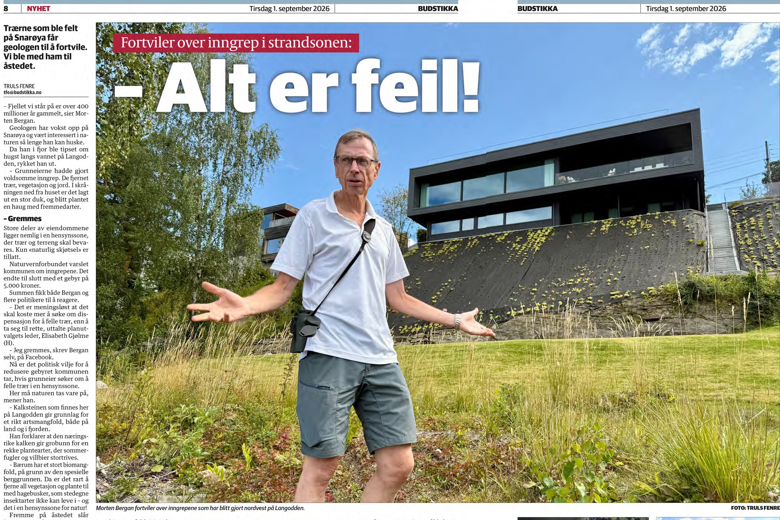 Presseklipp fra Budstikka