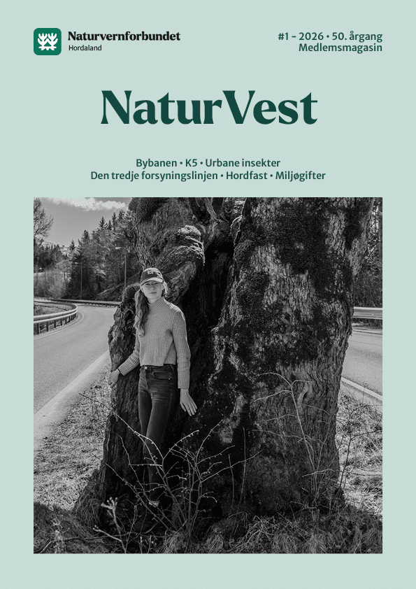 Forsiden til NaturVest nr 1 2026
