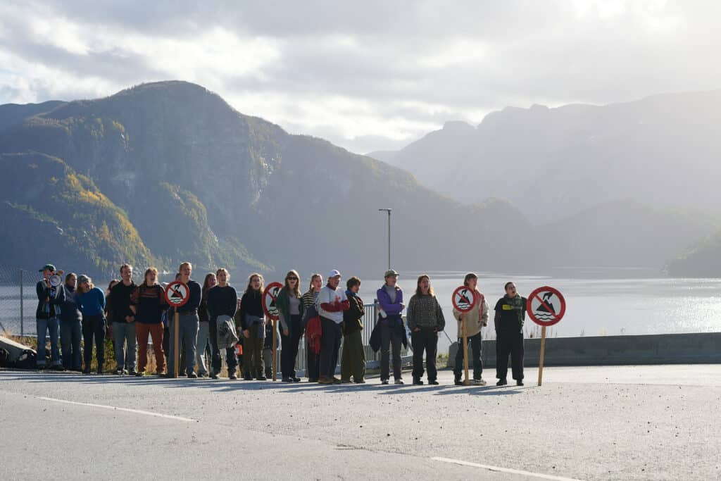 Natur og Ungdom ved Førdefjorden
