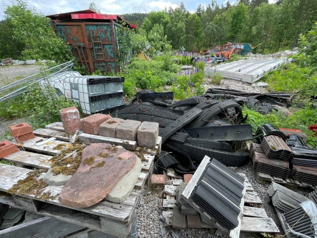 Bilde av søppel