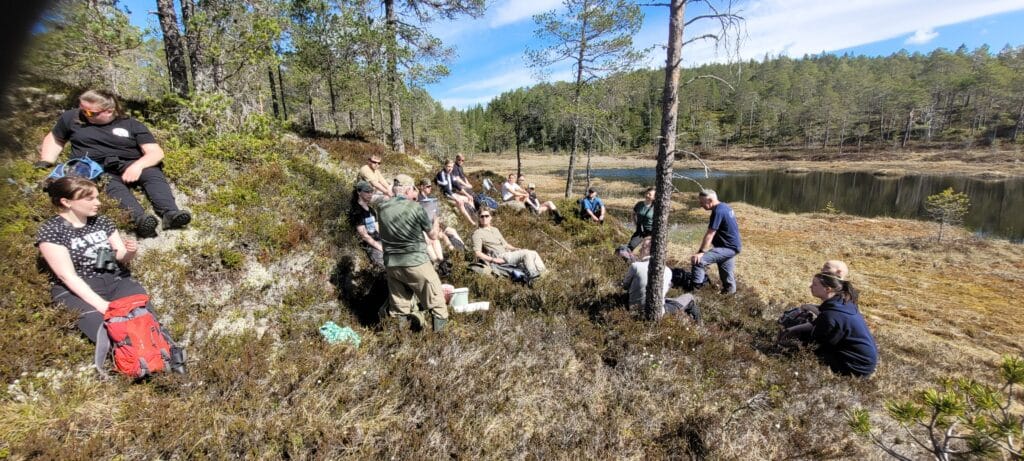 2.årsstudenter i naturforvaltning ved Nord universitet