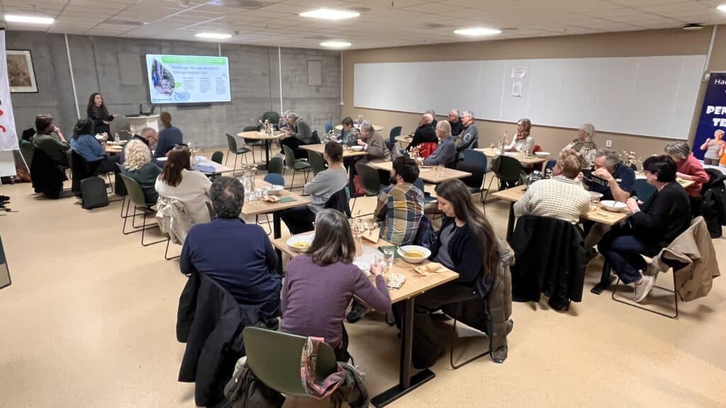 Bilde fra årsmøtet 12. mars