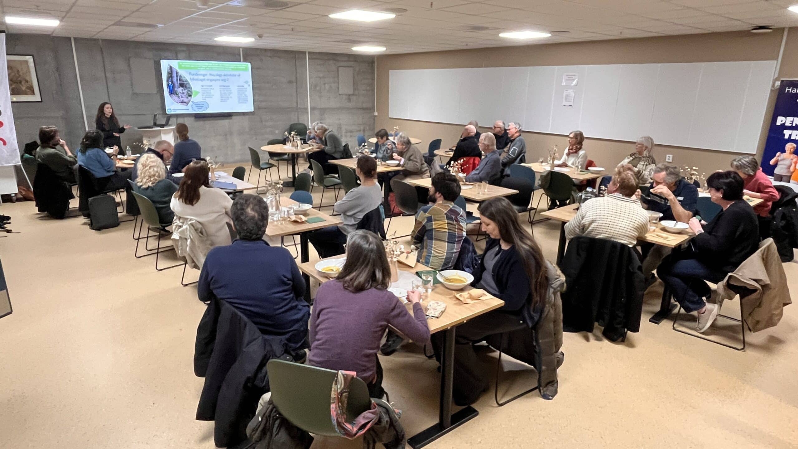 Bilde fra årsmøtet 12. mars