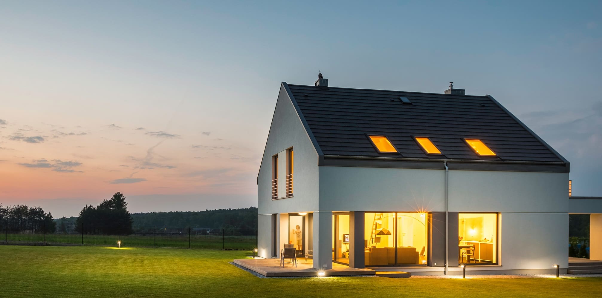 moderne hus energieffektivt